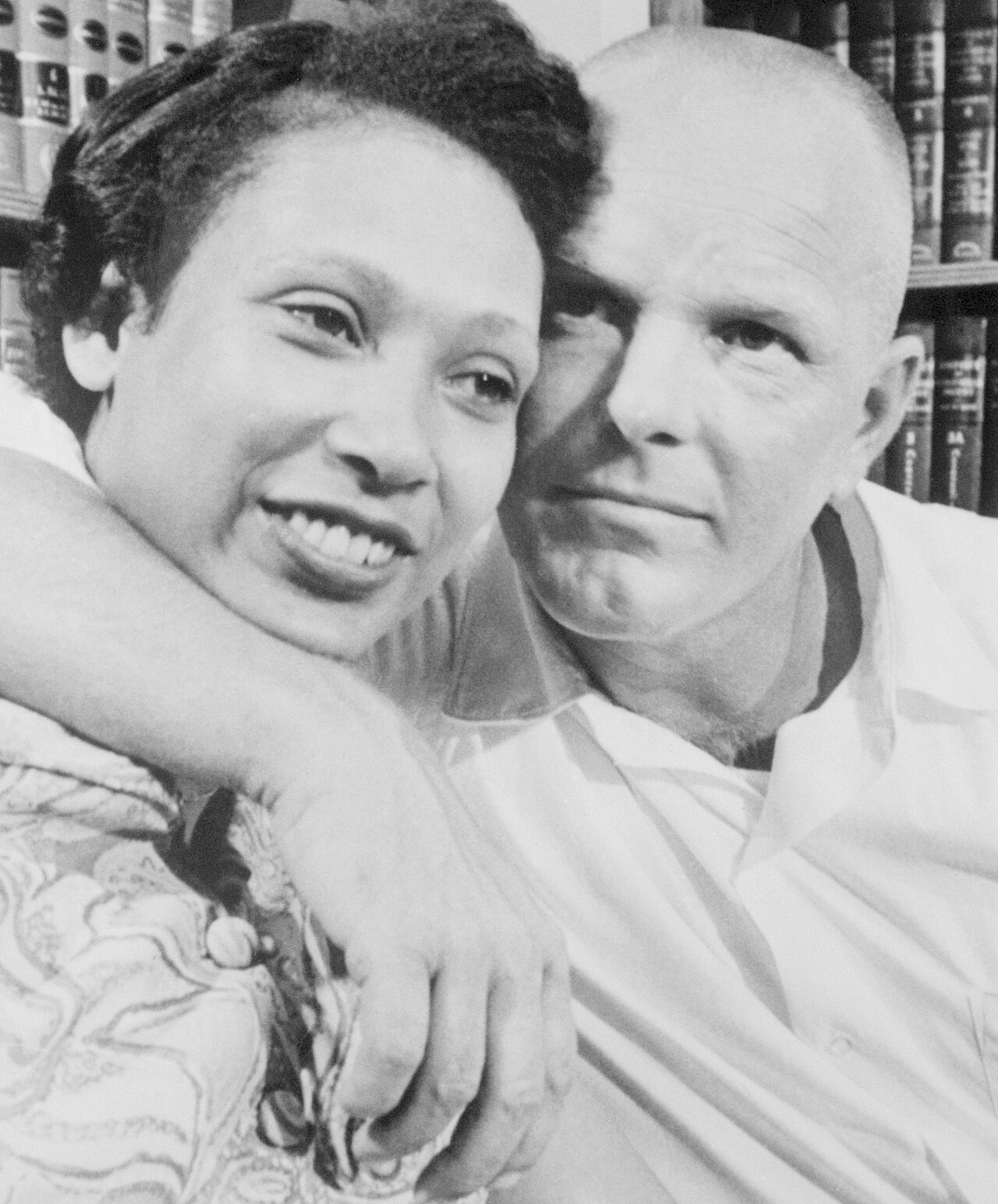 Richard and Mildred Loving photographed at home in Virginia